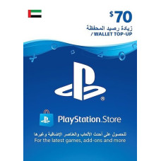 PlayStation PSN Card 70 (UAE account) PlayStation PSN Card 70 (UAE account)
